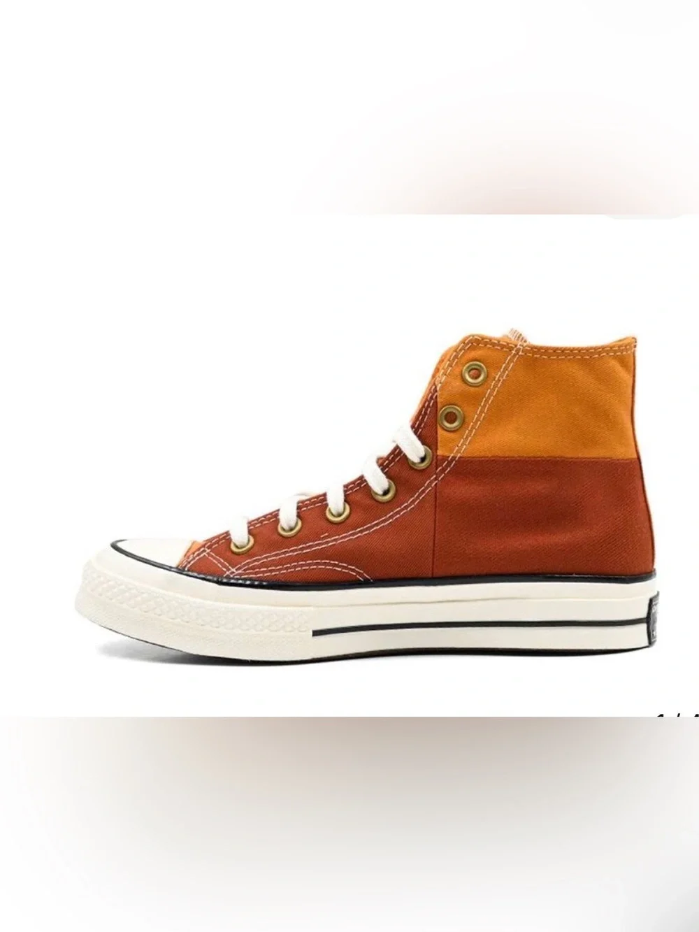 Men's Size 10.5 Converse Chuck 70 Hi Monarch/Rugged Orange/Egret A02552C Sneaker